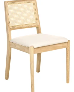 Set di 2 sedie da pranzo TAMARAC Legno Marrone chiaro
