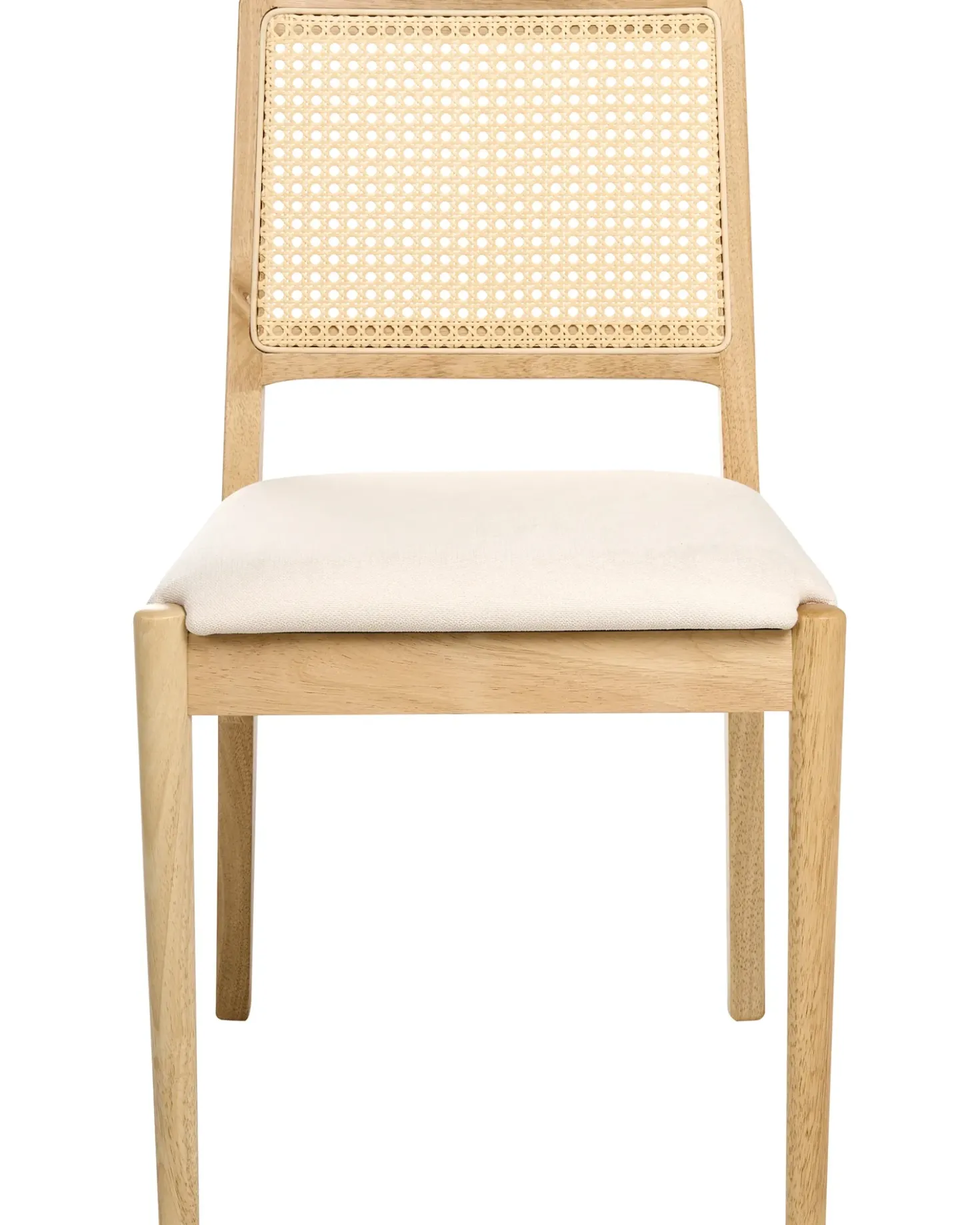 Set di 2 sedie da pranzo TAMARAC Legno Marrone chiaro
