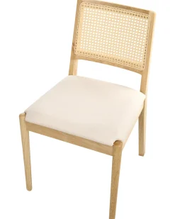 Set di 2 sedie da pranzo TAMARAC Legno Marrone chiaro