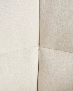 Set di 2 sedie da pranzo TIRANO Lino sintetico Beige chiaro