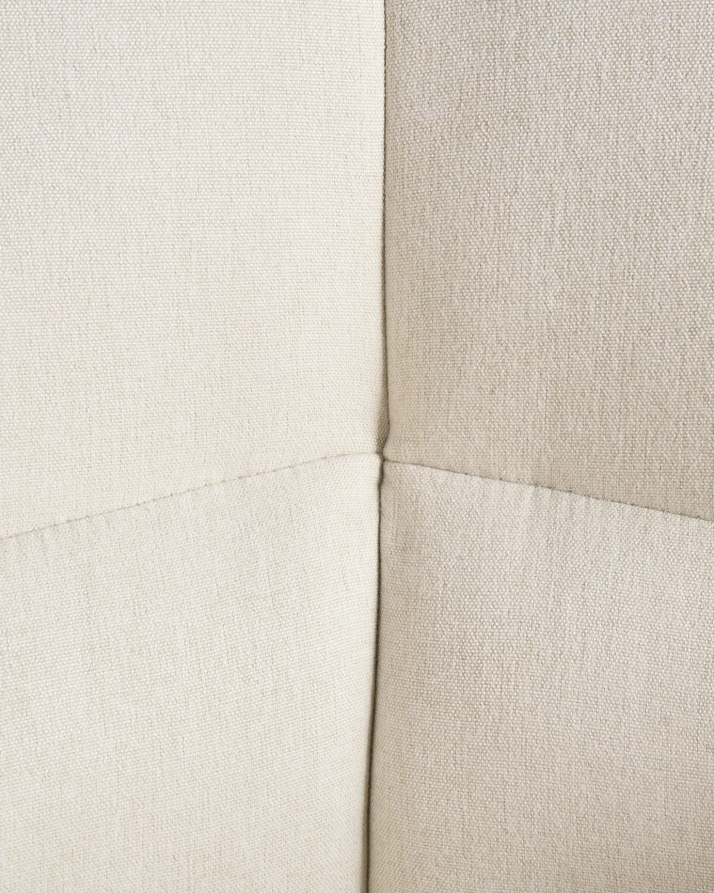 Set di 2 sedie da pranzo TIRANO Lino sintetico Beige chiaro