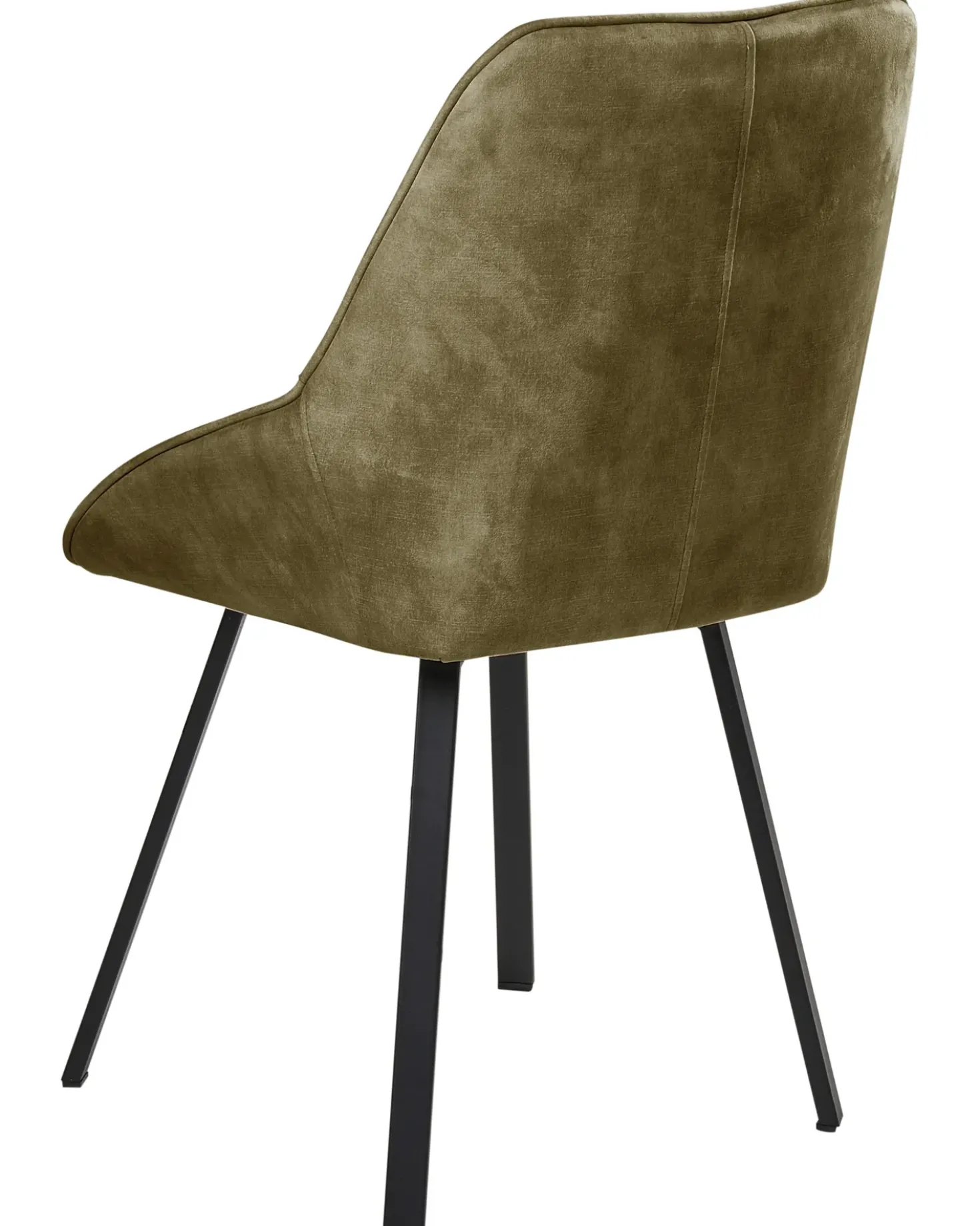 Set di 2 sedie da pranzo TERLTON Velluto Verde