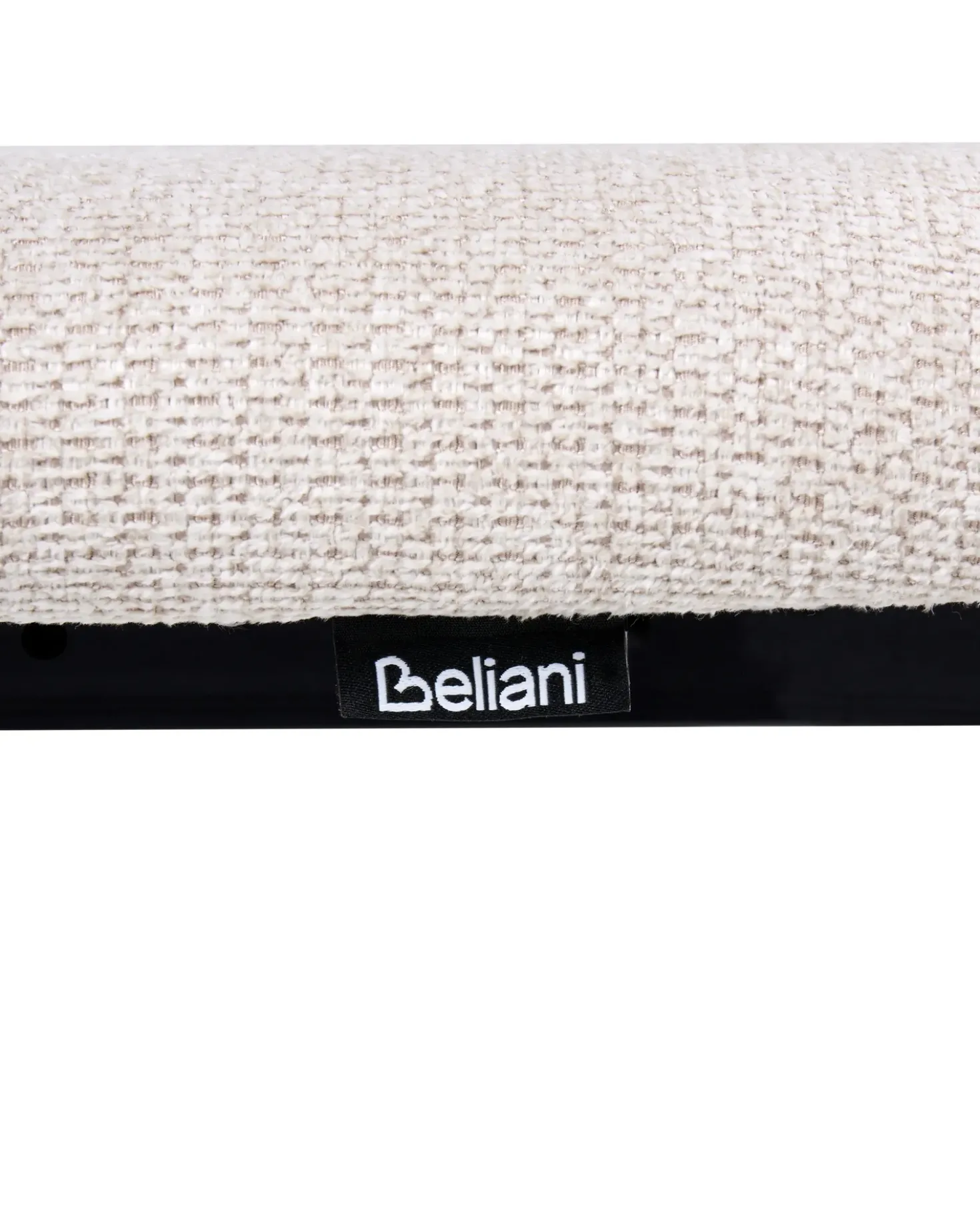 Set di 2 sedie da pranzo TANEVIK Tessuto Beige chiaro