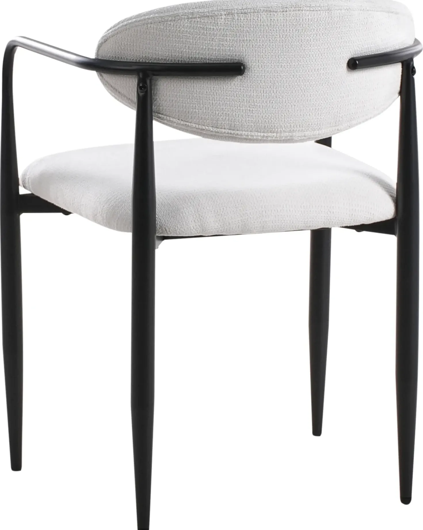 Set di 2 sedie da pranzo TANEVIK Tessuto Bianco sporco