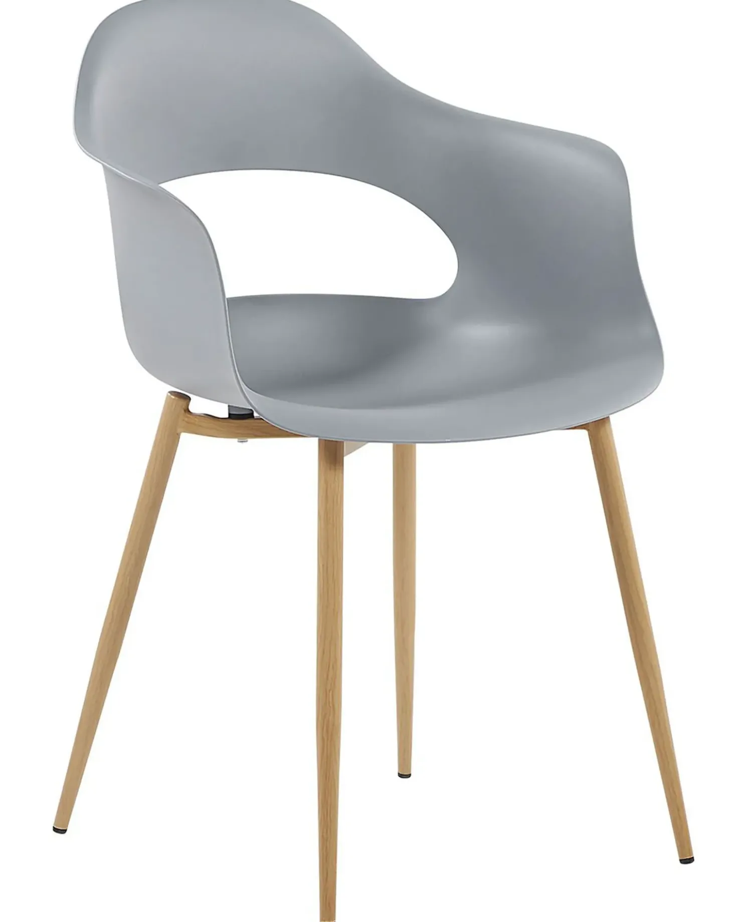 Set di 2 sedie da pranzo UTICA Grigio chiaro