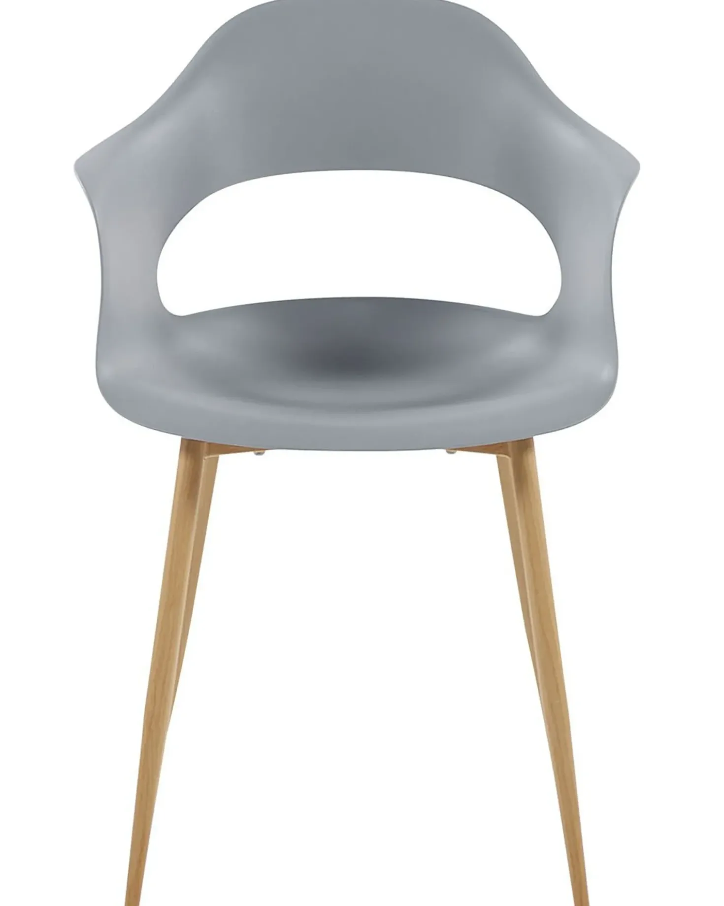 Set di 2 sedie da pranzo UTICA Grigio chiaro