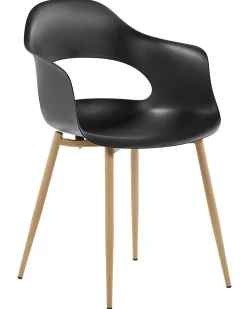 Set di 2 sedie da pranzo UTICA Nero