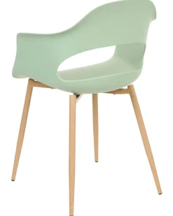 Set di 2 sedie da pranzo UTICA Verde chiaro