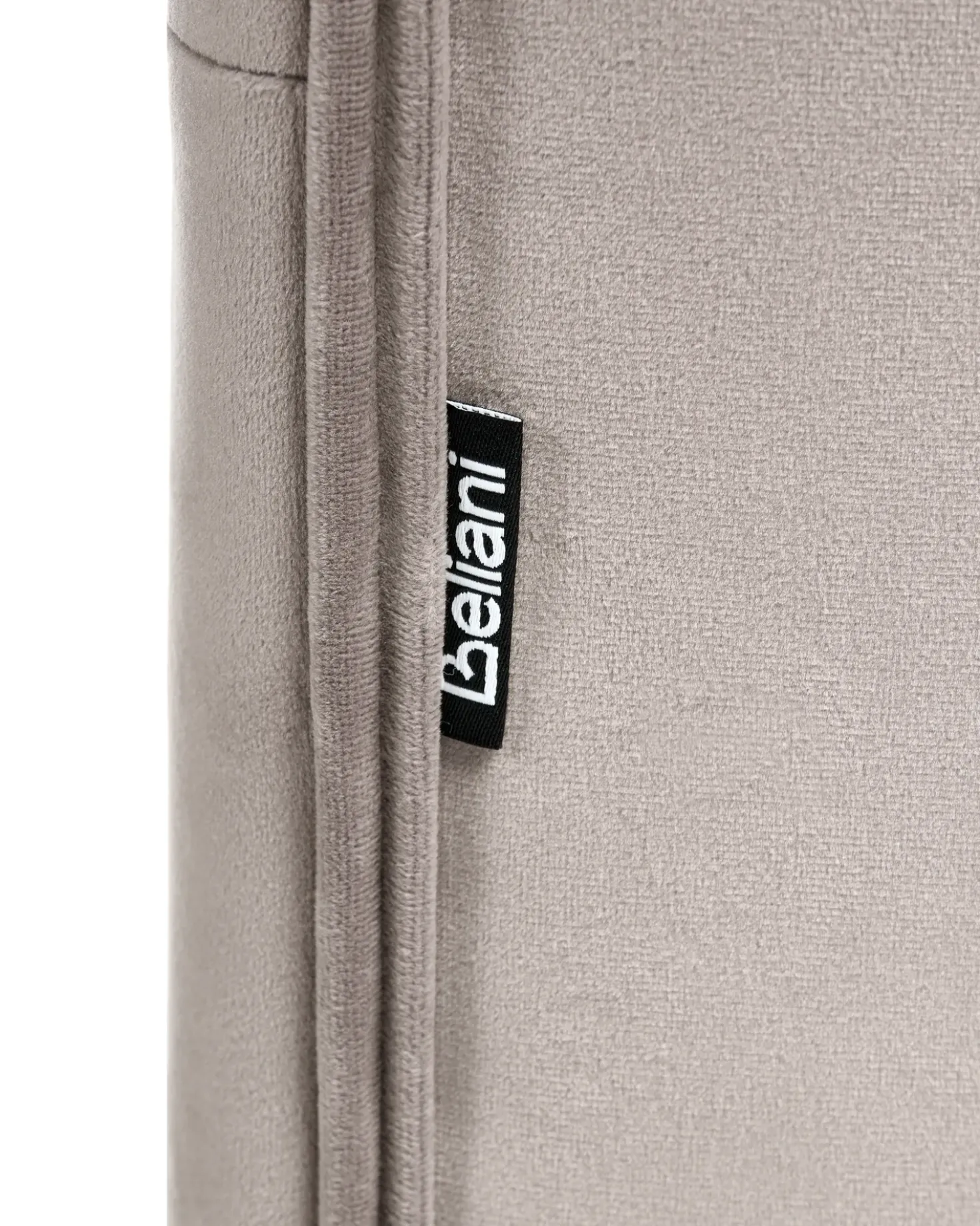 Set di 2 sedie da pranzo VELVA Velluto Grigio