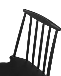 Set di 2 sedie da pranzo VENTNOR Nero