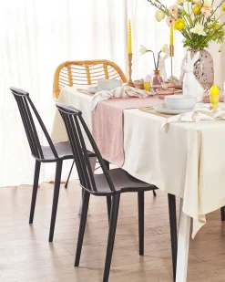 Set di 2 sedie da pranzo VENTNOR Nero