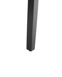 Set di 2 sedie da pranzo VELVA Tessuto Grigio