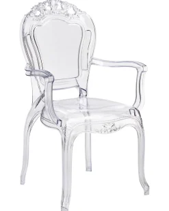 Set di 2 sedie da pranzo VERMONT Trasparente