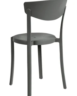 Set di 8 sedie da pranzo VIESTE Grigio scuro