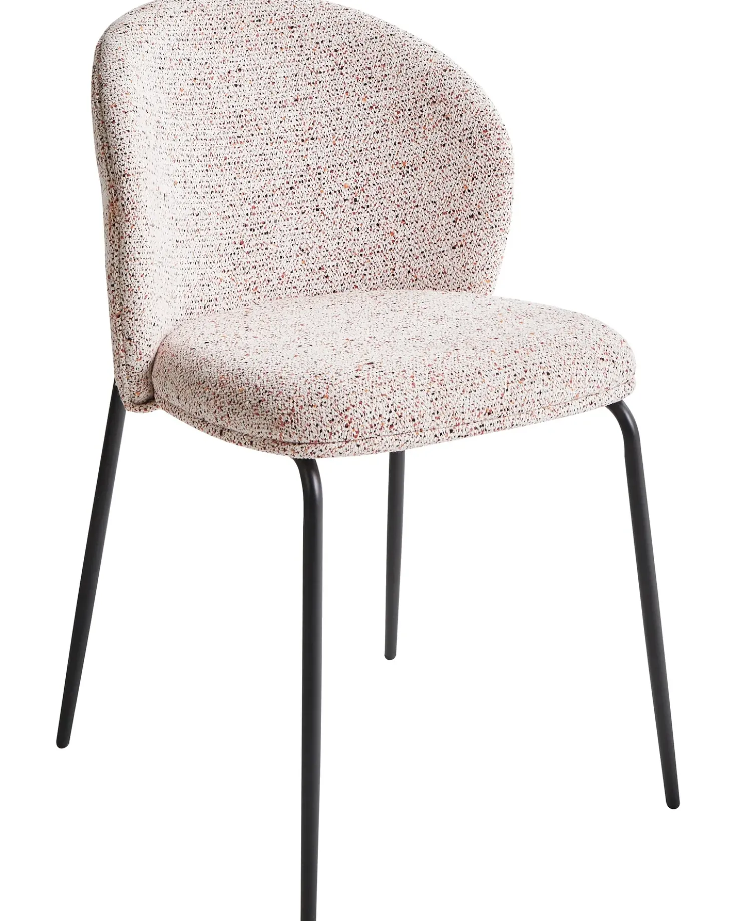 Set di 2 sedie da pranzo VIDETTE Tessuto Beige