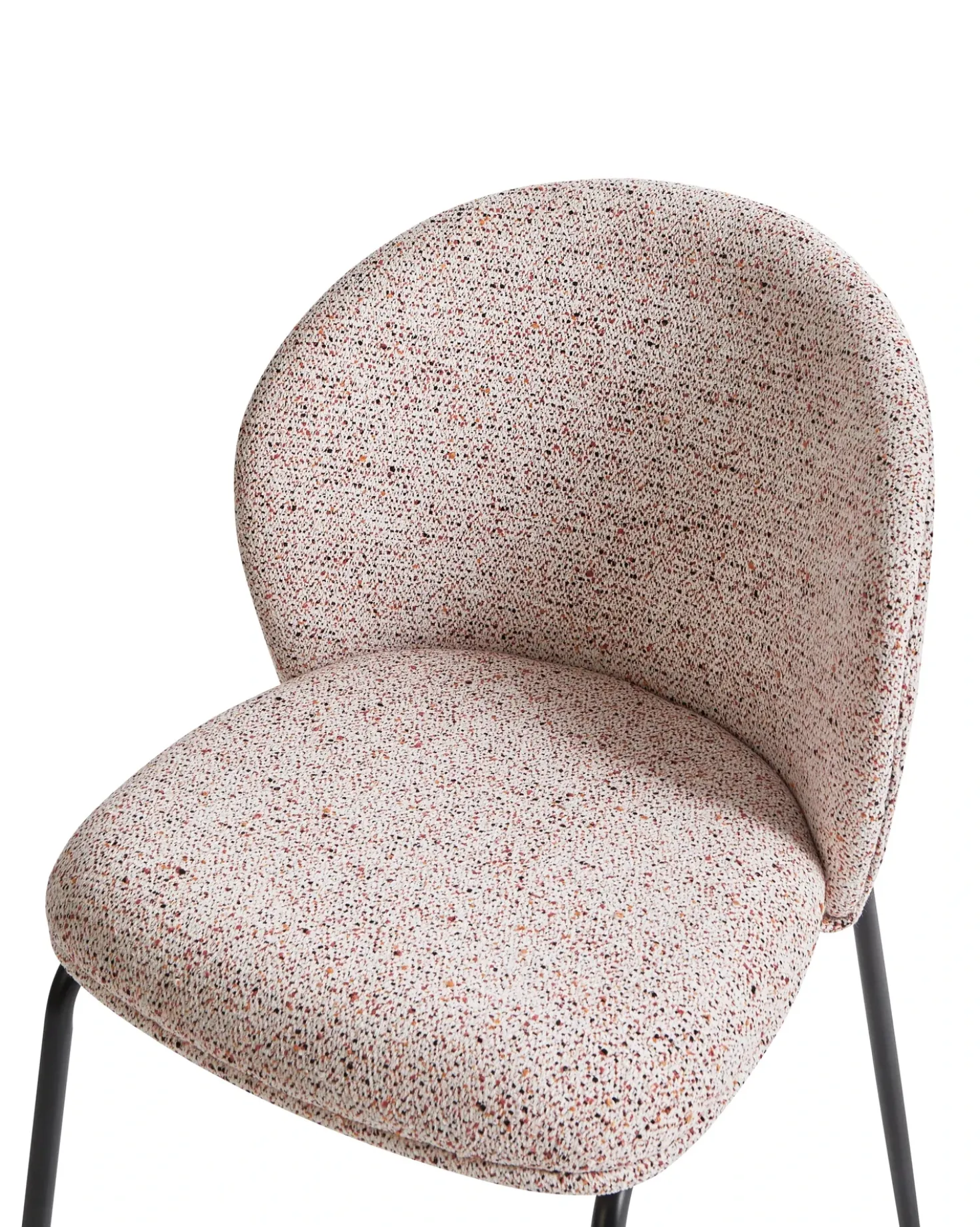 Set di 2 sedie da pranzo VIDETTE Tessuto Beige