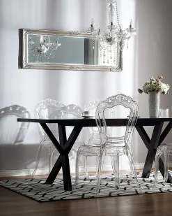 Set di 2 sedie da pranzo VERMONT Trasparente