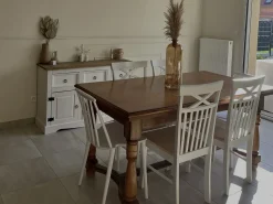 Set di 2 sedie da pranzo VENTNOR Bianco