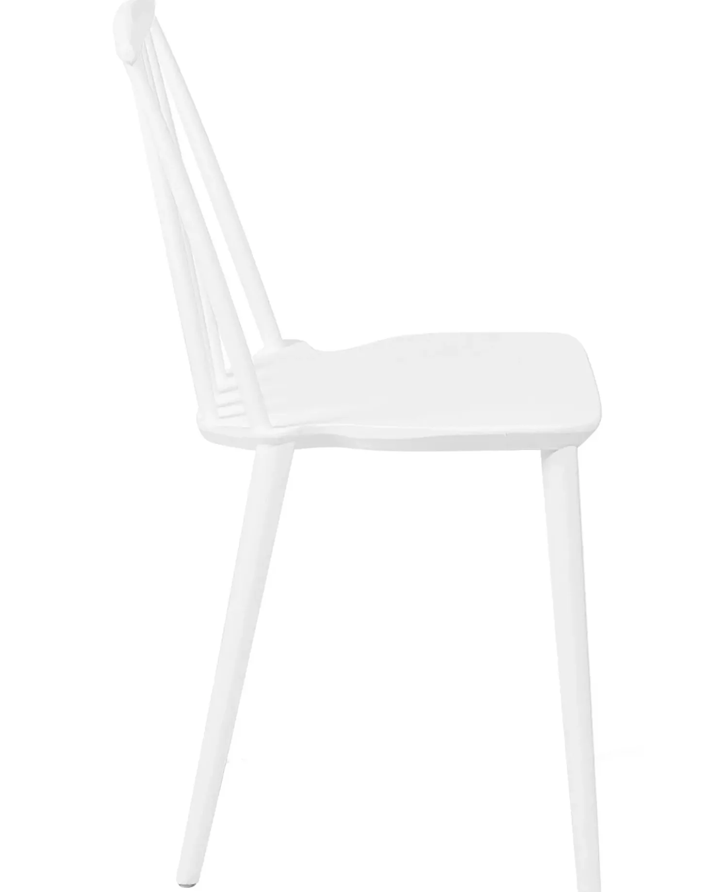 Set di 2 sedie da pranzo VENTNOR Bianco