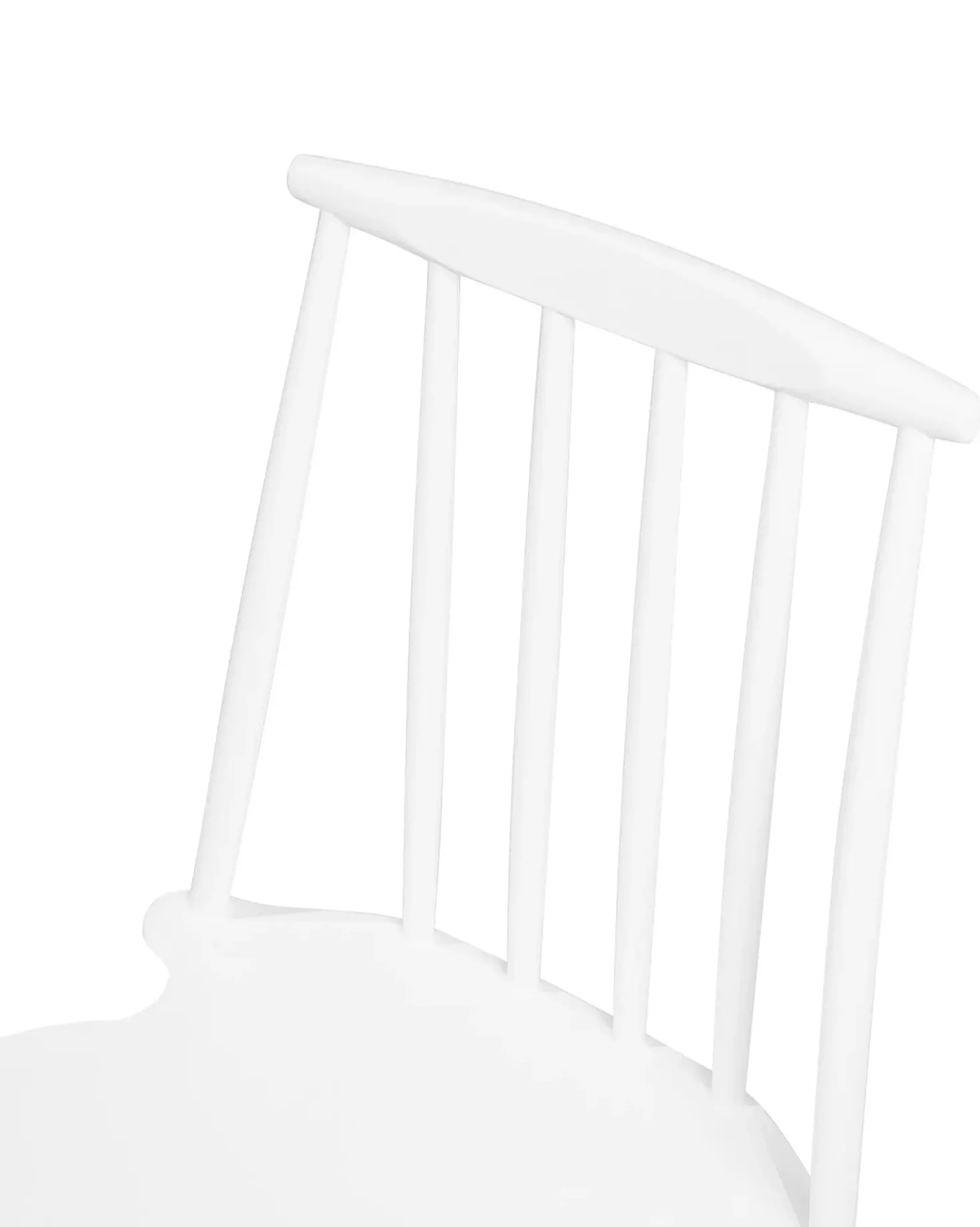 Set di 2 sedie da pranzo VENTNOR Bianco
