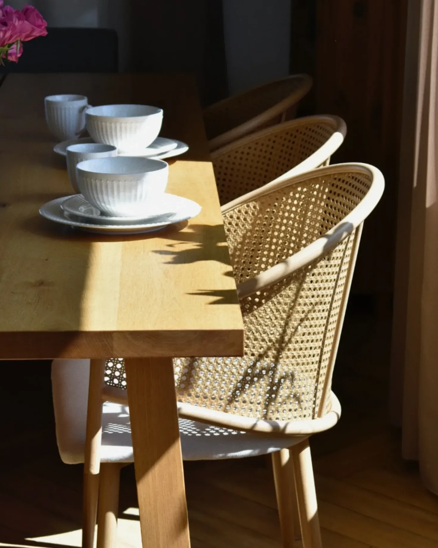 Set di 2 sedie da pranzo WEIMAR Metallo Marrone chiaro