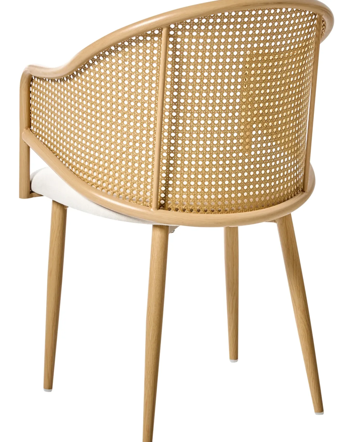 Set di 2 sedie da pranzo WEIMAR Metallo Marrone chiaro