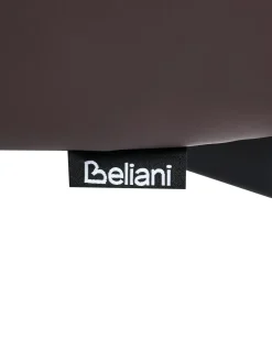 Set di 2 sedie da pranzo WONDER Pelle sintetica Marrone scuro