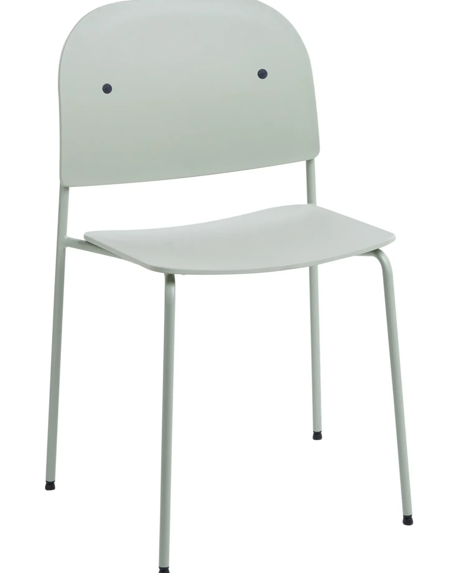 Set di 2 sedie da pranzo WINDUST Metallo Verde menta