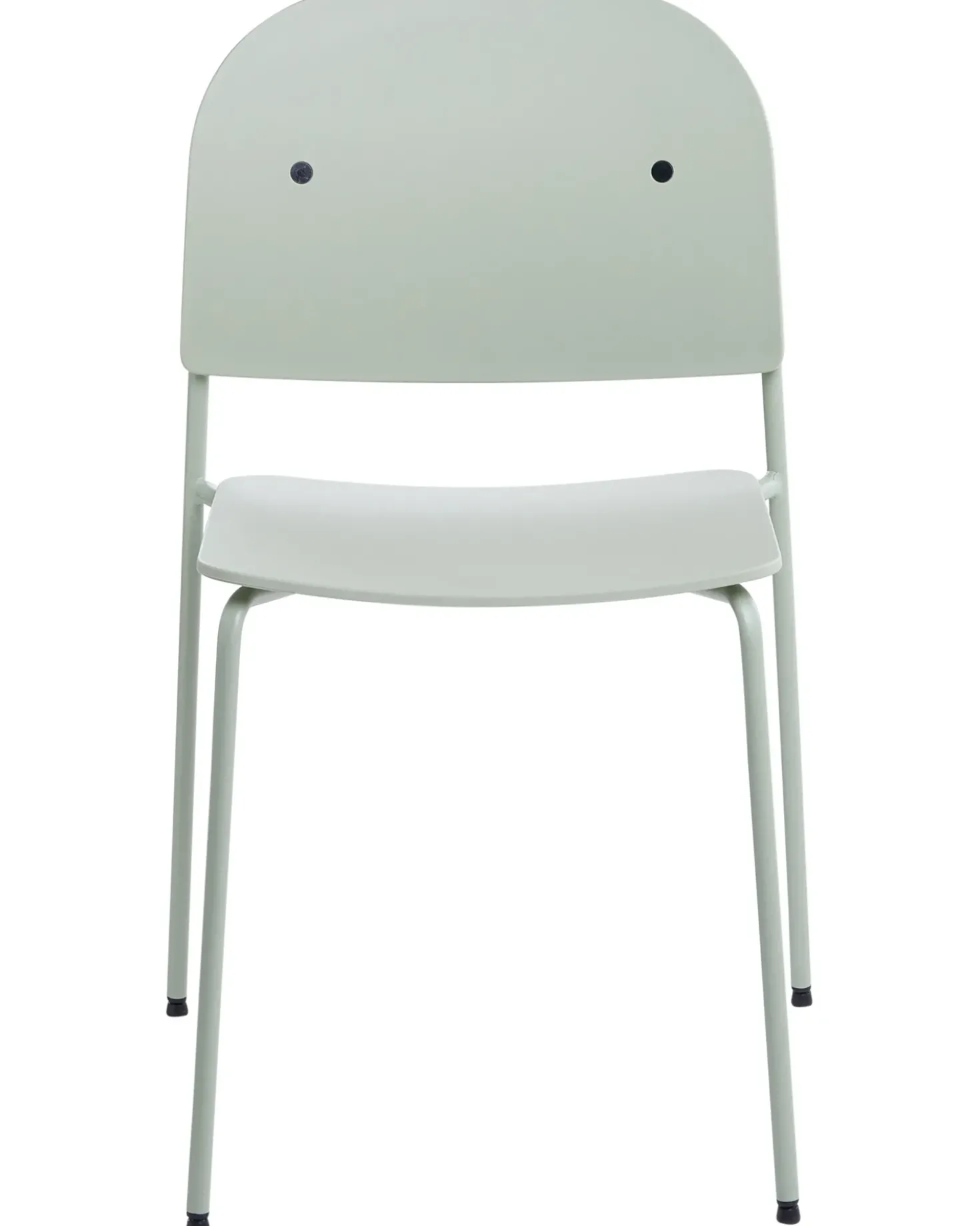 Set di 2 sedie da pranzo WINDUST Metallo Verde menta