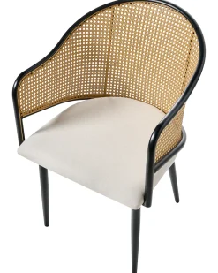 Set di 2 sedie da pranzo WEIMAR Metallo Nero