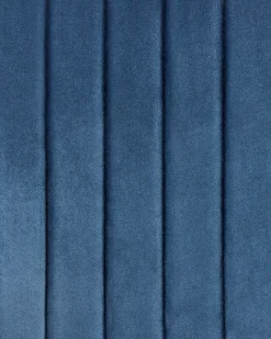 Set di 2 sedie da pranzo WELLSTON Velluto Blu scuro