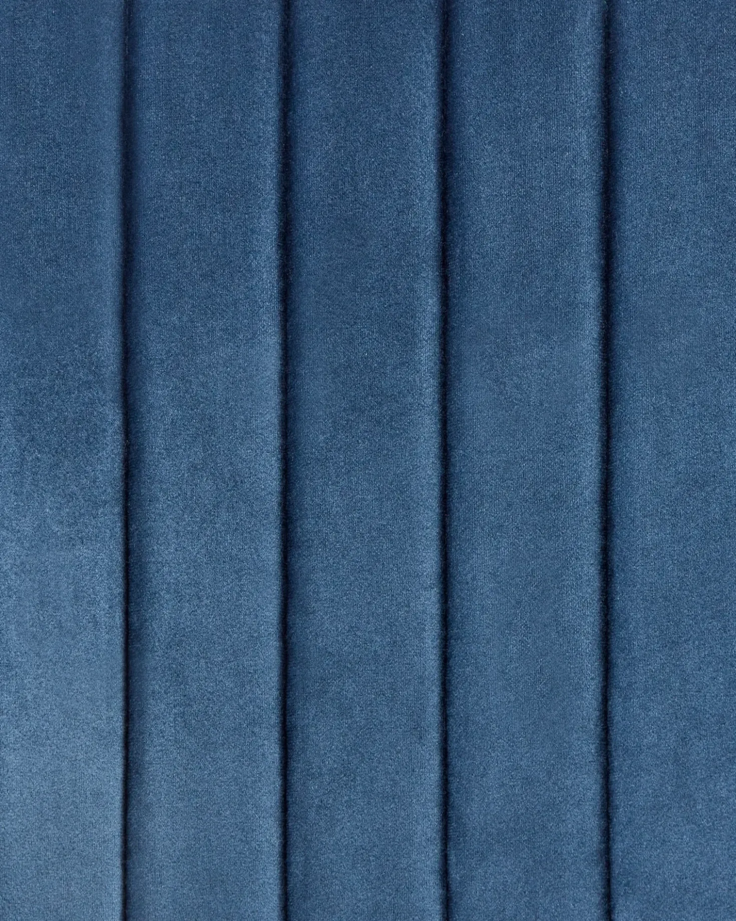 Set di 2 sedie da pranzo WELLSTON Velluto Blu scuro