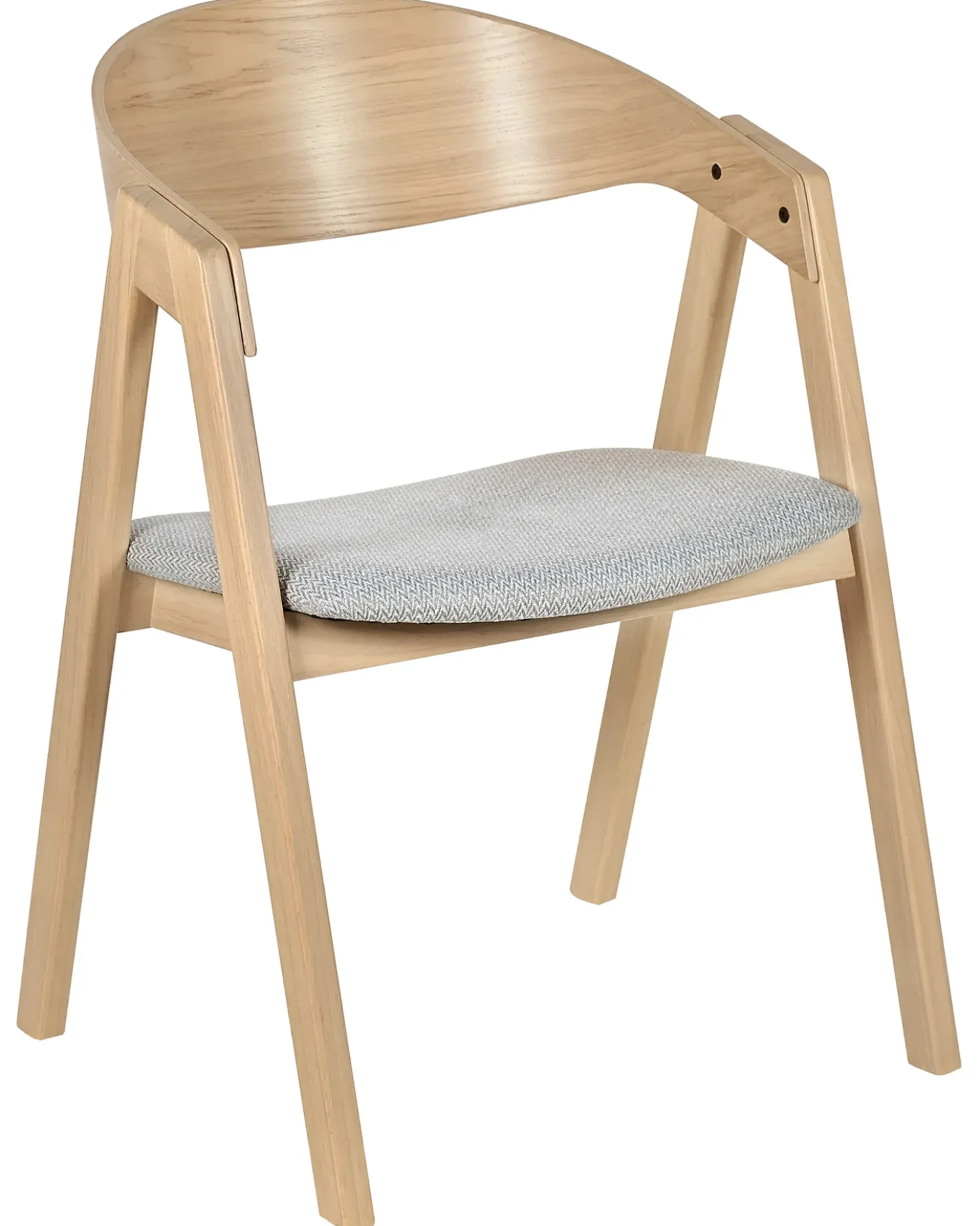 Set di 2 sedie da pranzo YUBA Legno Grigio chiaro