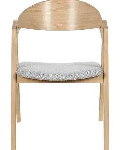 Set di 2 sedie da pranzo YUBA Legno Grigio chiaro