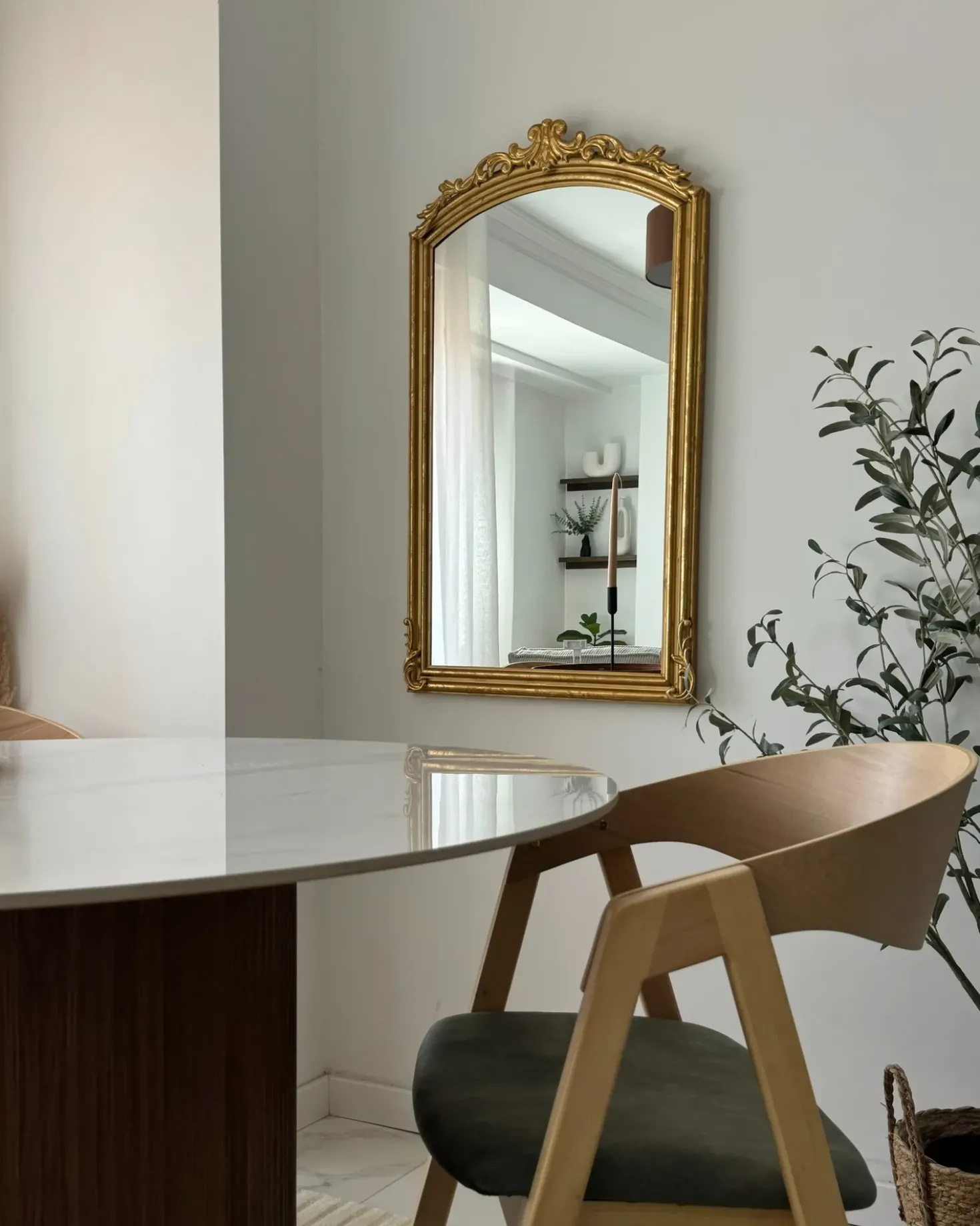 Set di 2 sedie da pranzo YUBA Legno Verde scuro