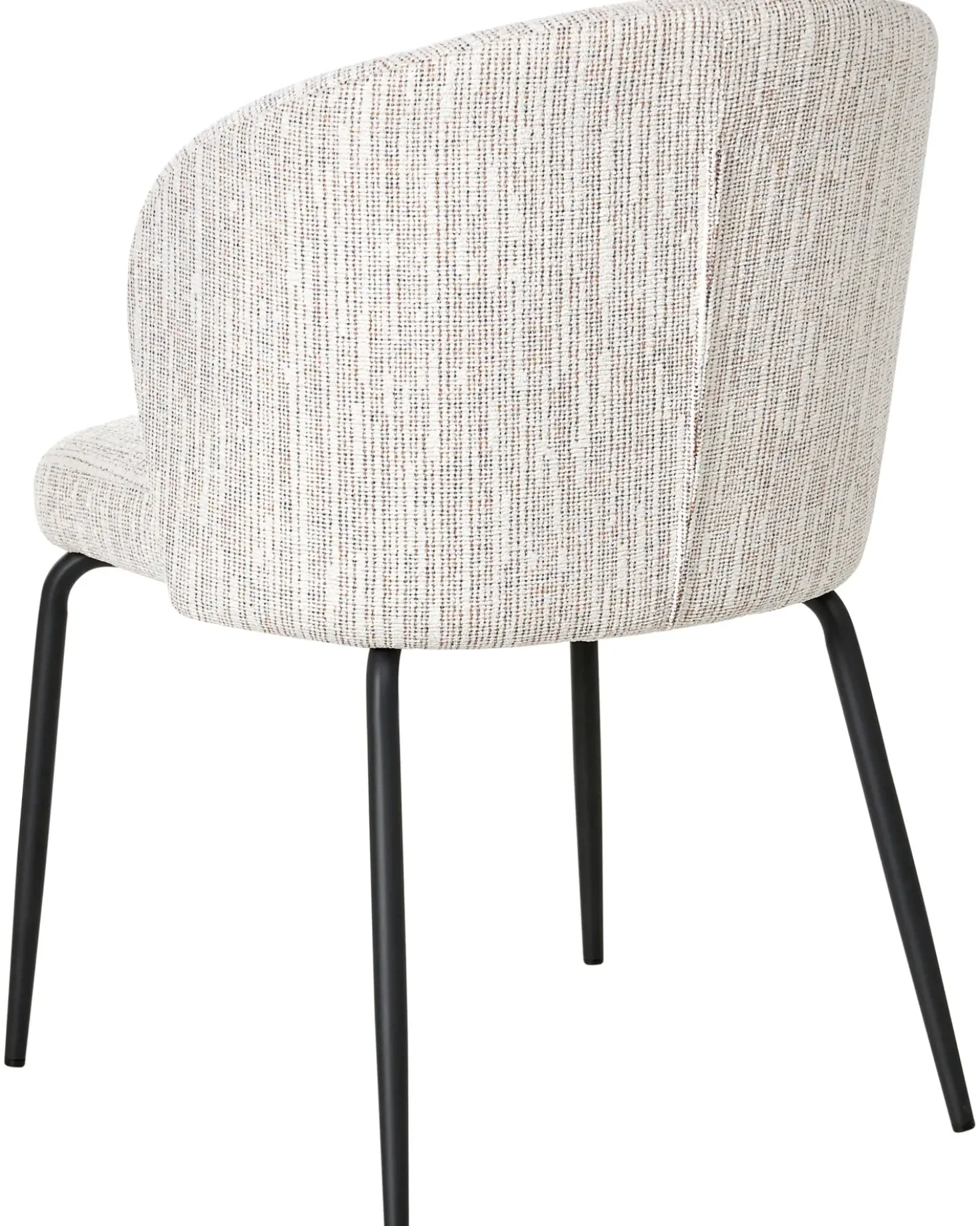 Set di 2 sedie da pranzo ZANA Tessuto Multicolore