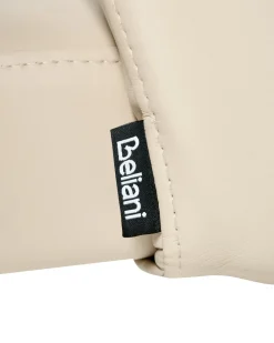 Set di 2 sedie da pranzo ZANA Pelle sintetica Beige chiaro