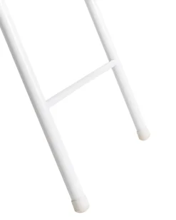 Set di 4 sedie pieghevoli SPARKS Metallo Grigio scuro/Bianco