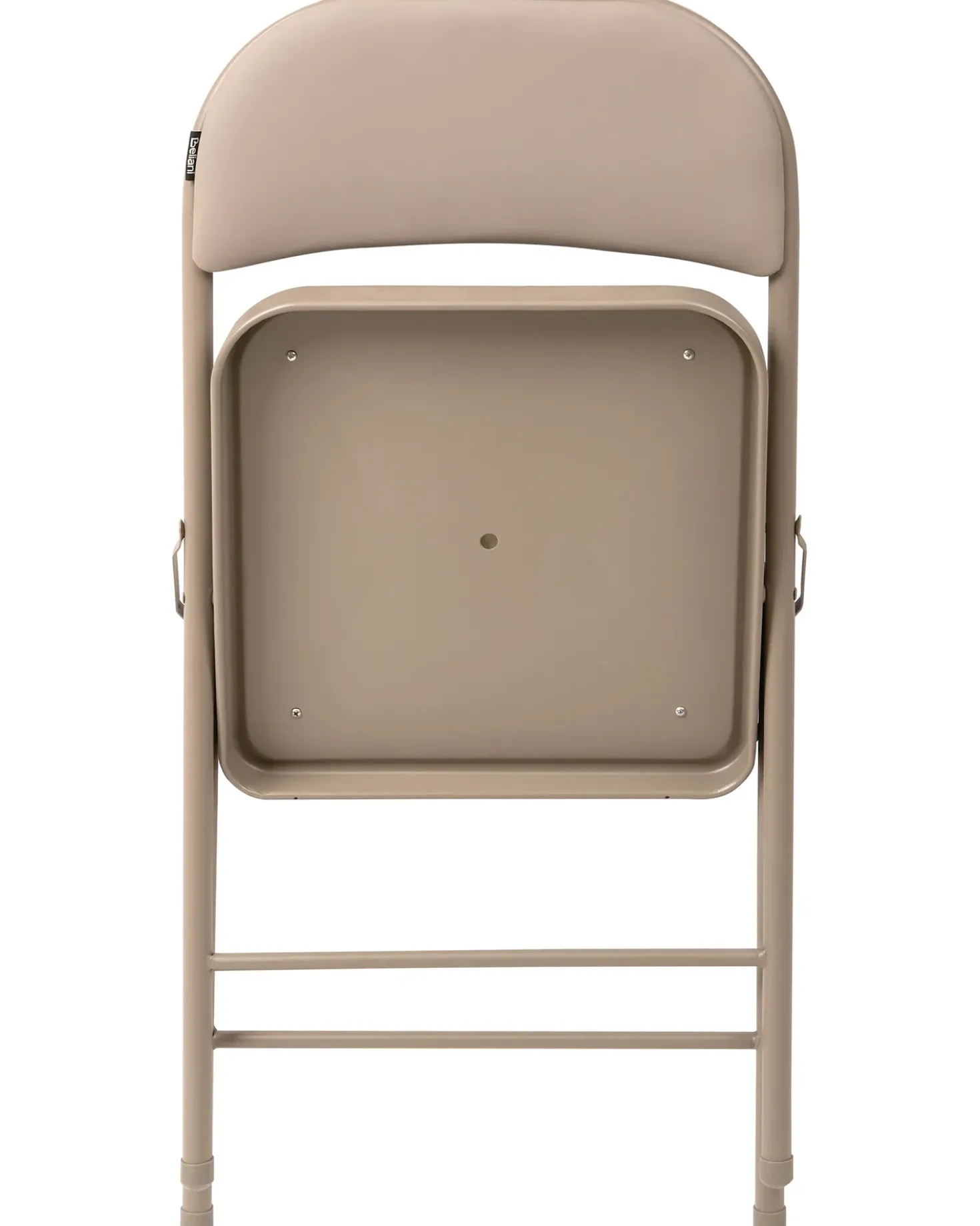 Set di 4 sedie pieghevoli SHASTA Metallo Beige