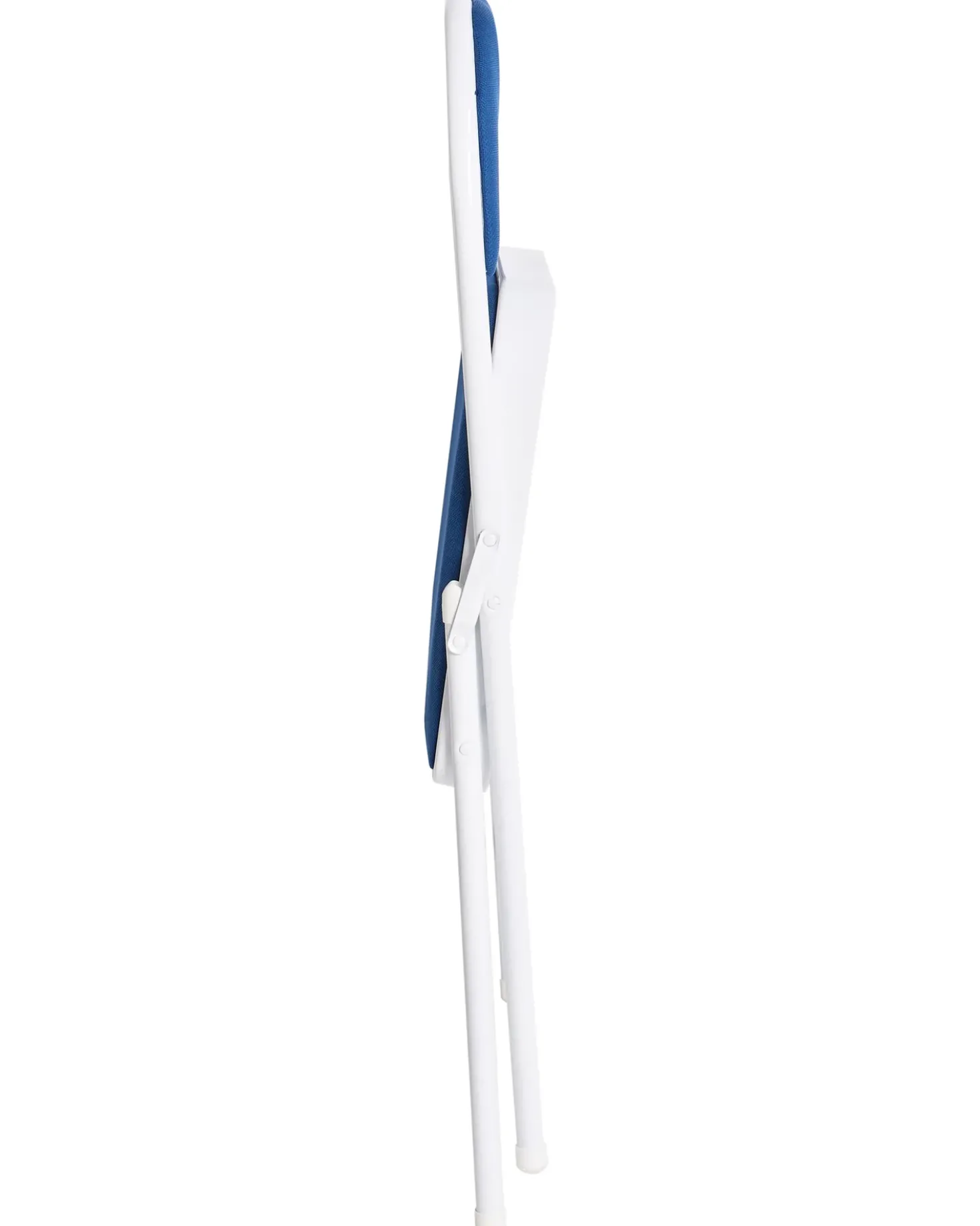 Set di 4 sedie pieghevoli SPARKS Metallo Blu/Bianco