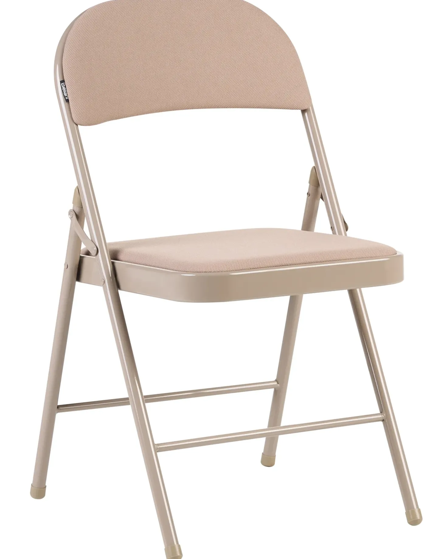Set di 4 sedie pieghevoli SPARKS Metallo Beige
