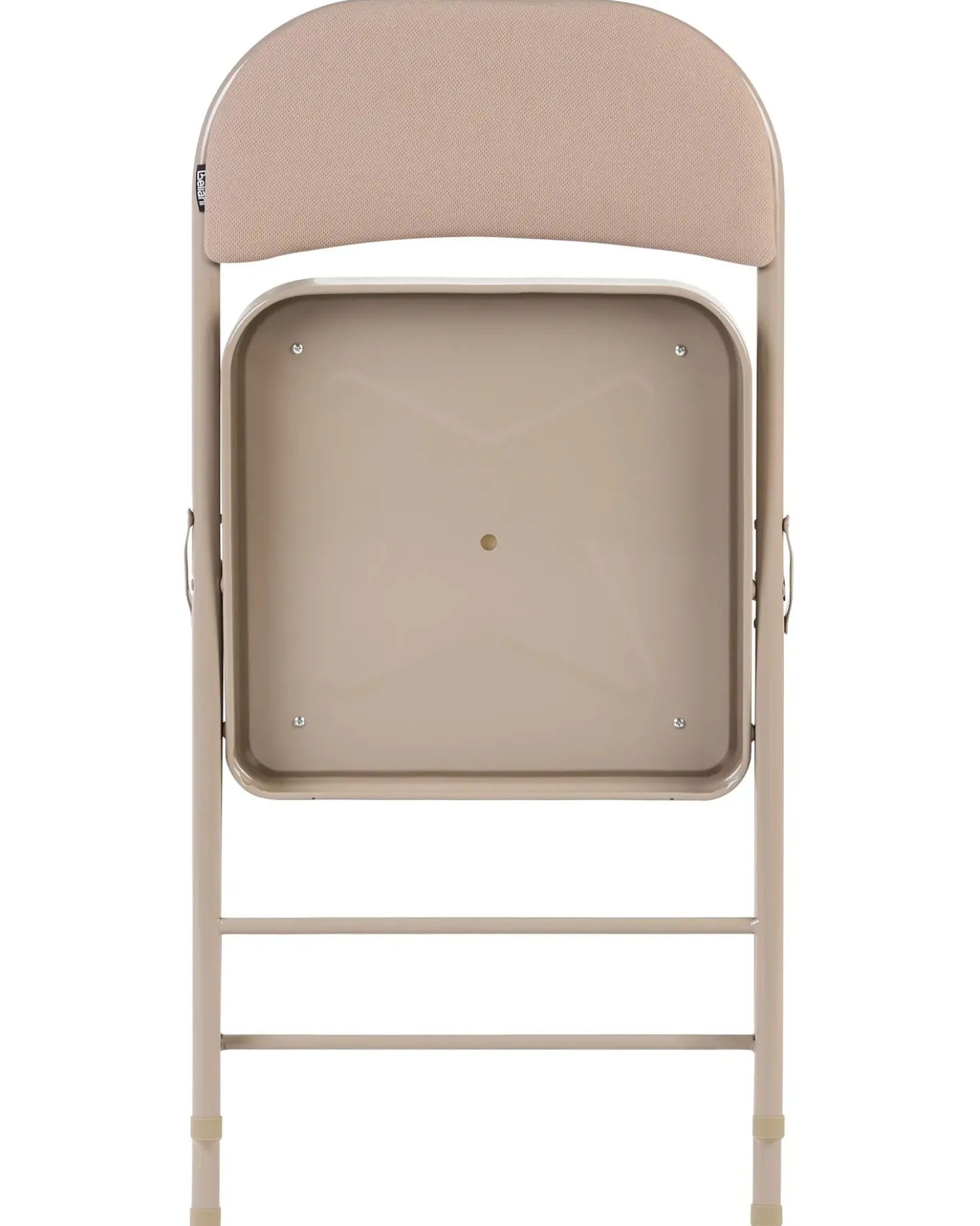 Set di 4 sedie pieghevoli SPARKS Metallo Beige