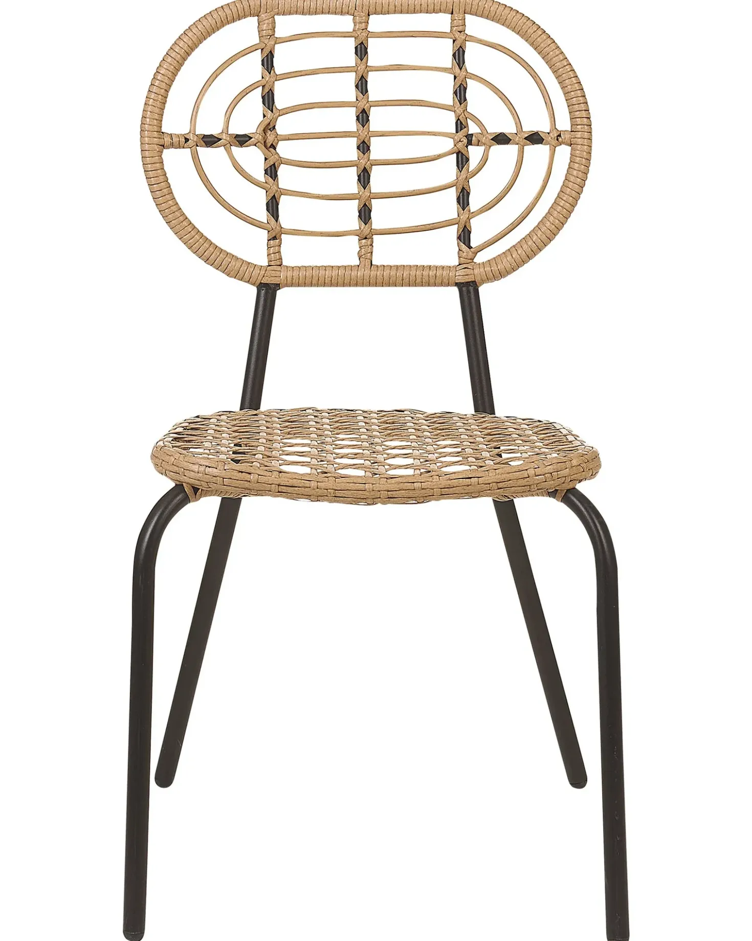 Set di 8 sedie PRATELLO Rattan sintetico (PE) Naturale