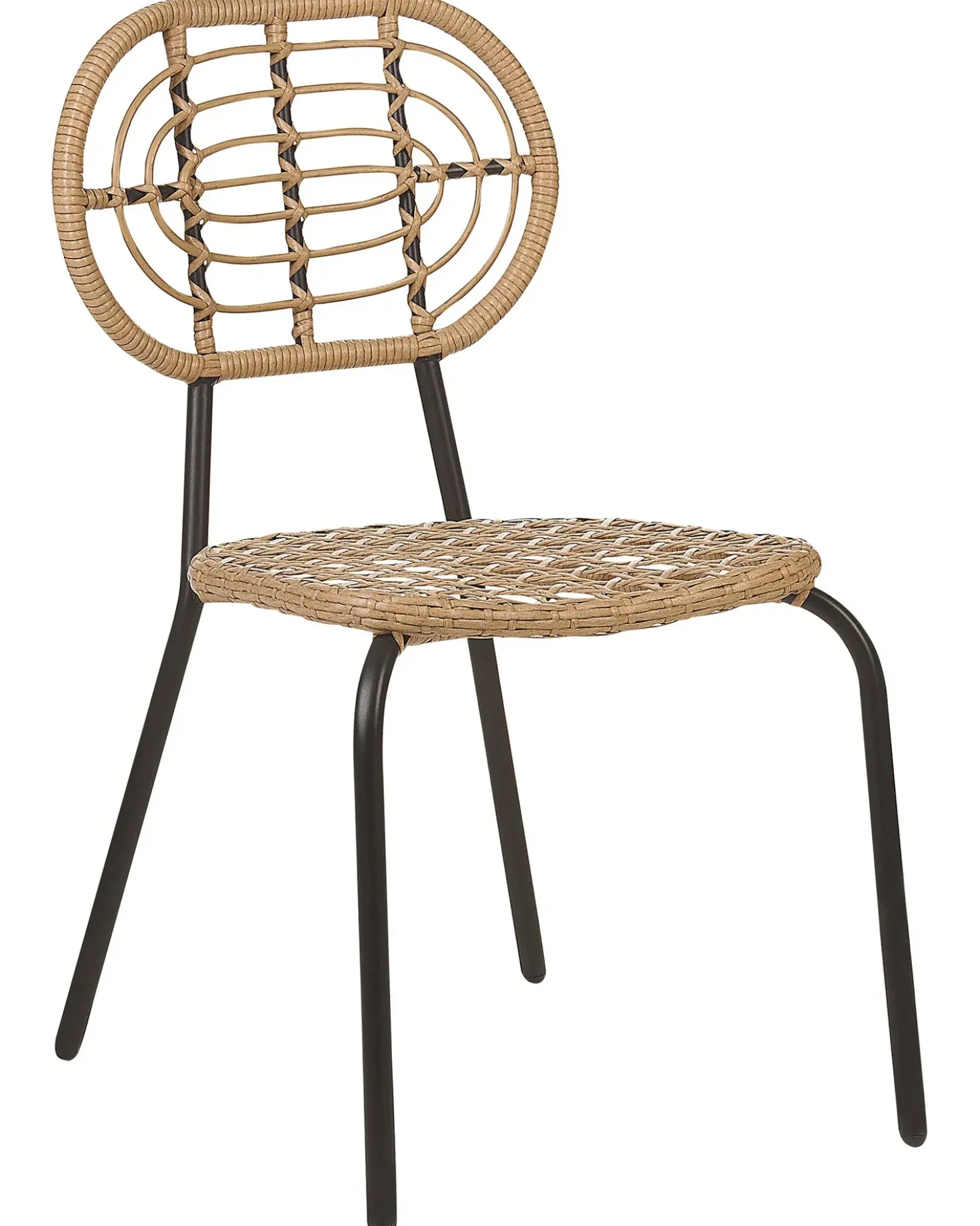 Set di 8 sedie PRATELLO Rattan sintetico (PE) Naturale