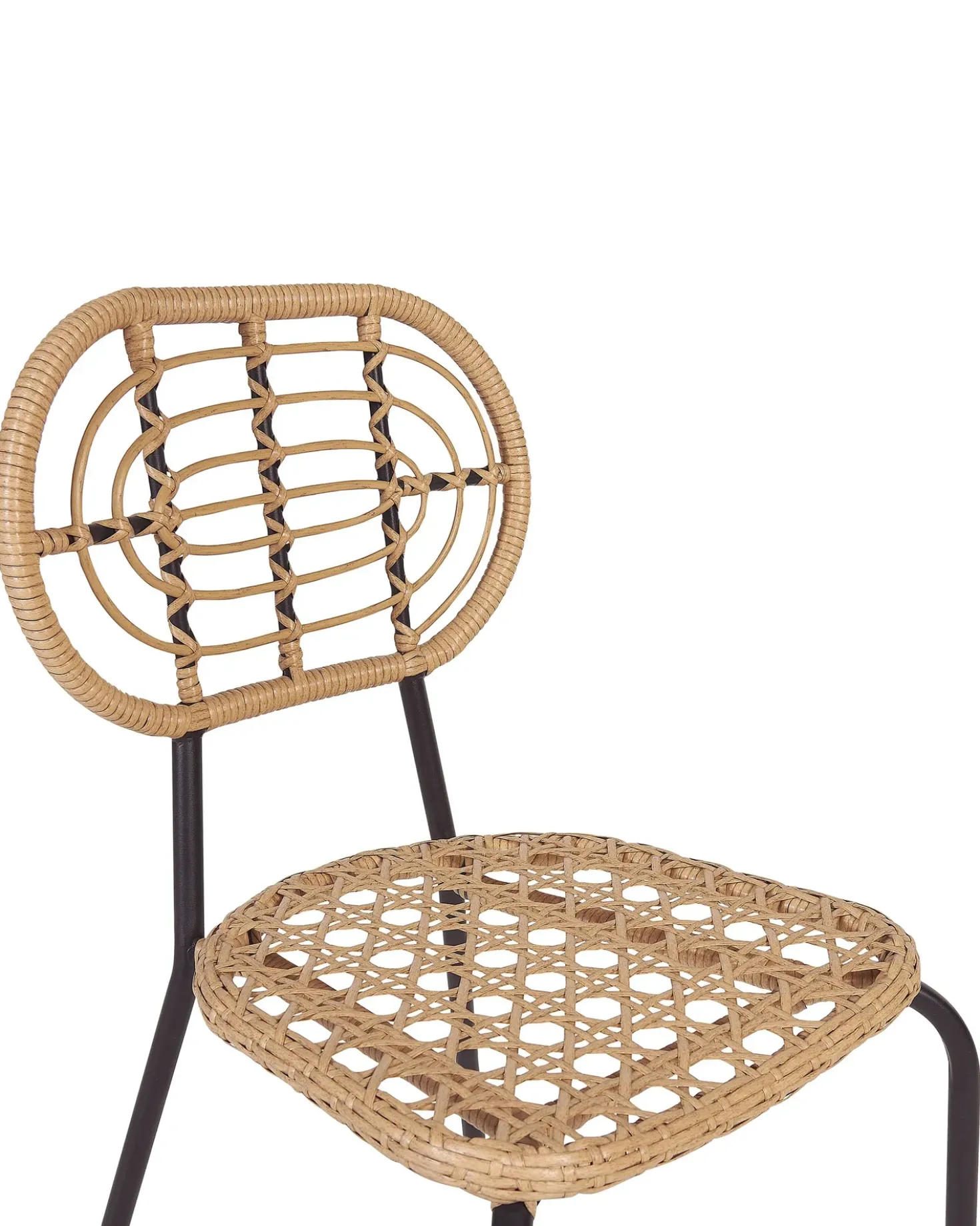 Set di 8 sedie PRATELLO Rattan sintetico (PE) Naturale