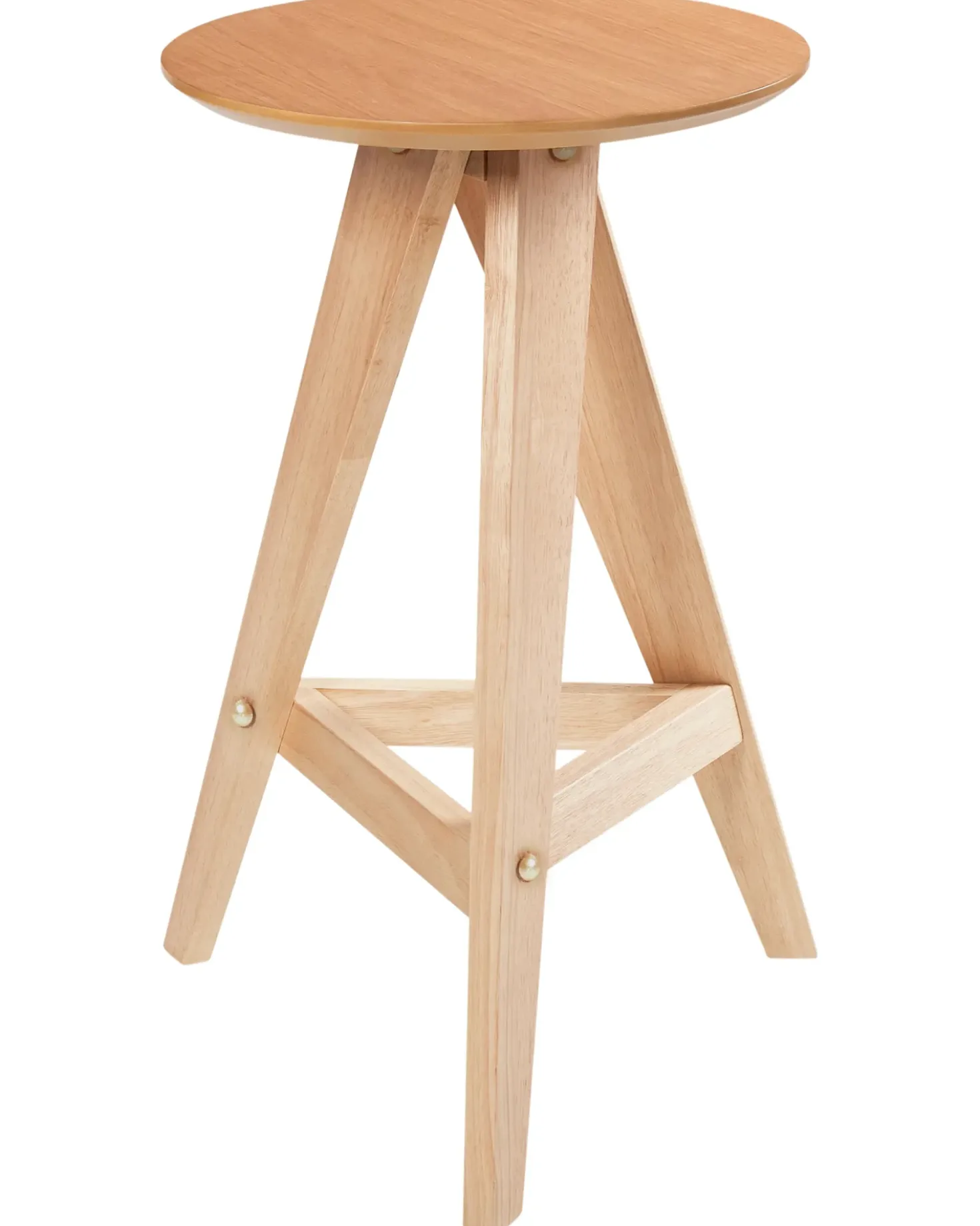 Set di 2 sgabelli da bar AROMA Legno Marrone chiaro