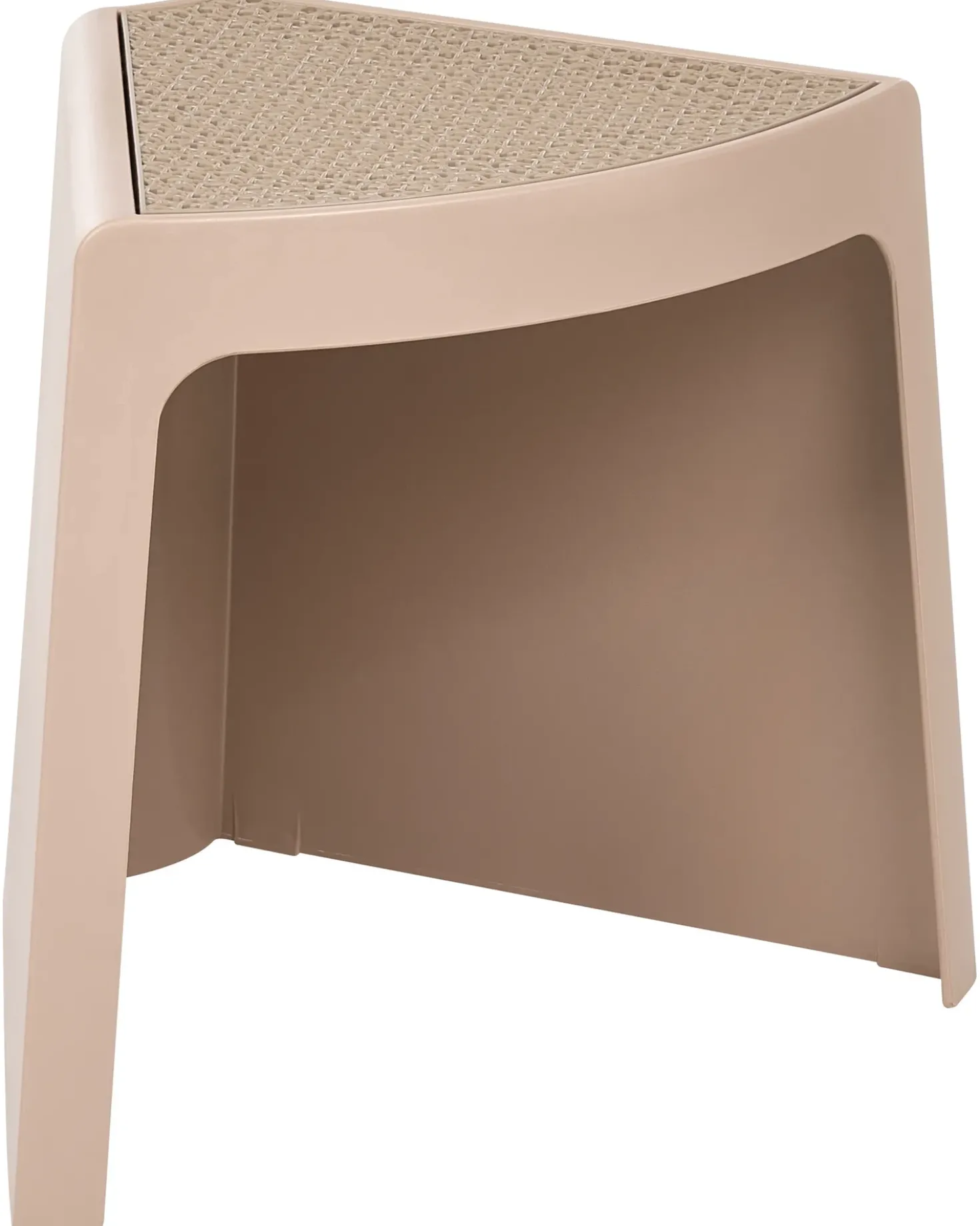 Set di 4 sgabelli da giardino EVROS Beige
