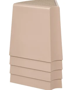 Set di 4 sgabelli da giardino EVROS Beige