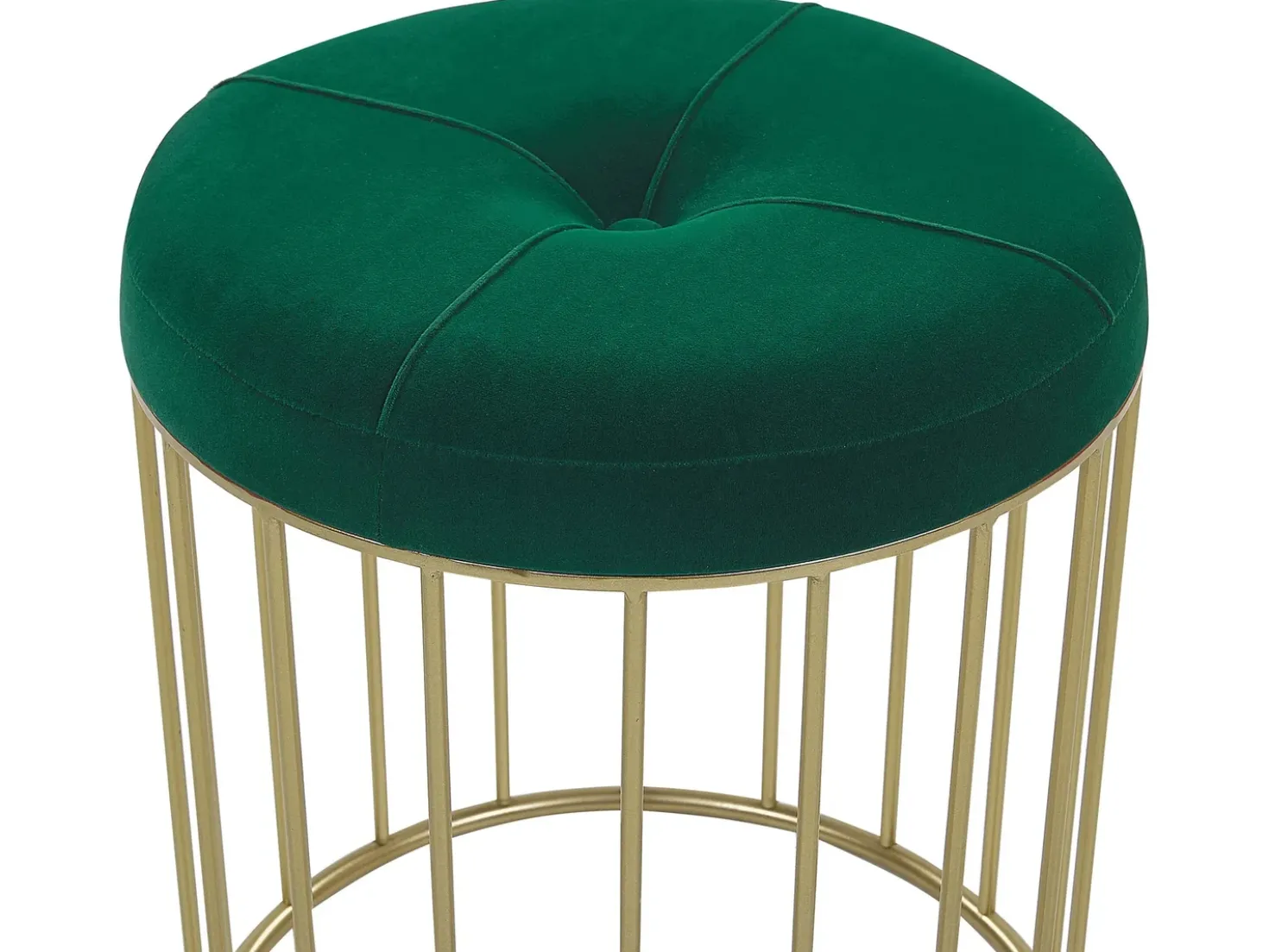 Set di 2 sgabelli LUBBOCK Velluto Verde scuro