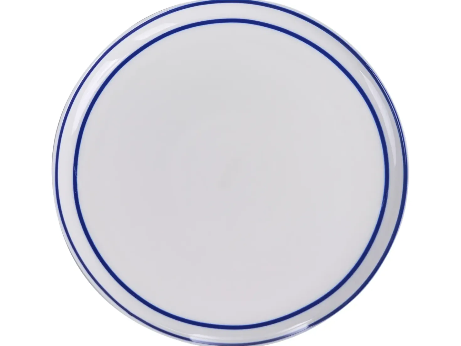 Set di 12 stoviglie AMCHUR Porcellana Bianco/Blu